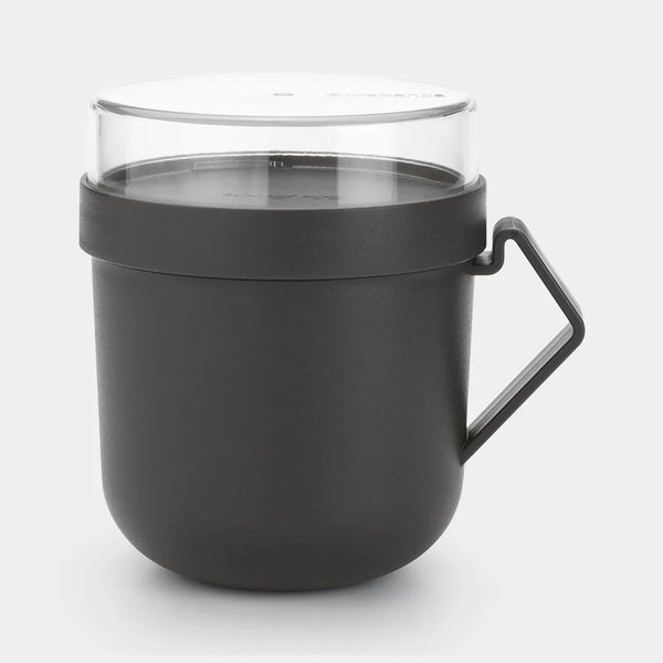 Make & Take Soup Mug 0.6L - Dark Grey