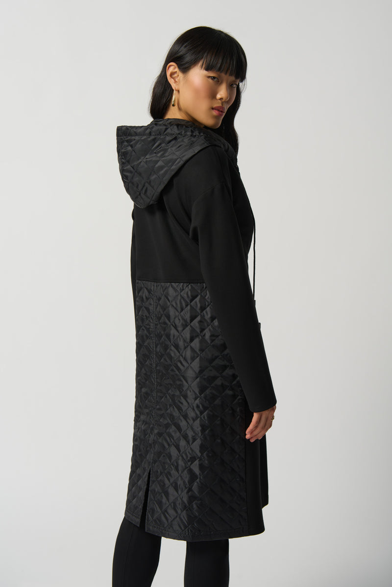 Quilted Cover-Up - Black