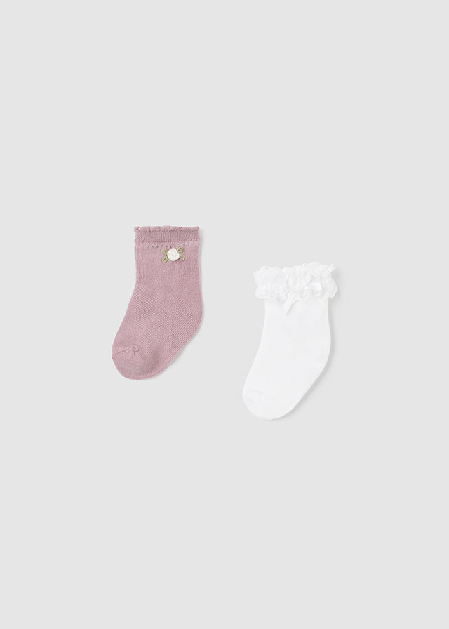 Dressy Socks Set - Petunia