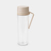 Make & Take Water Bottle with Strainer 0.5L - Soft Beige