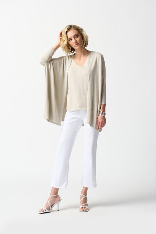 2 Piece Sweater Cover-Up - Sand