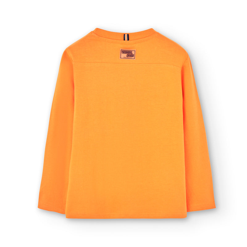 Level Up Long Sleeve T-Shirt - Carrot