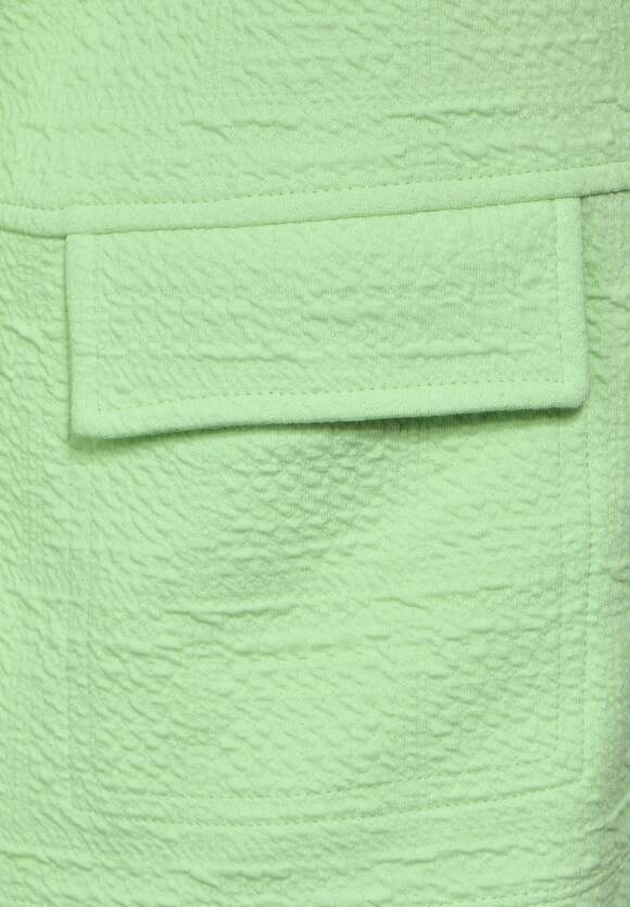 Short Structured Jacket - Matcha Lime