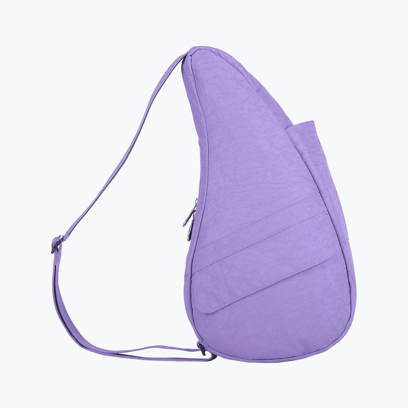 Small Textured Nylon Bag - Lilac