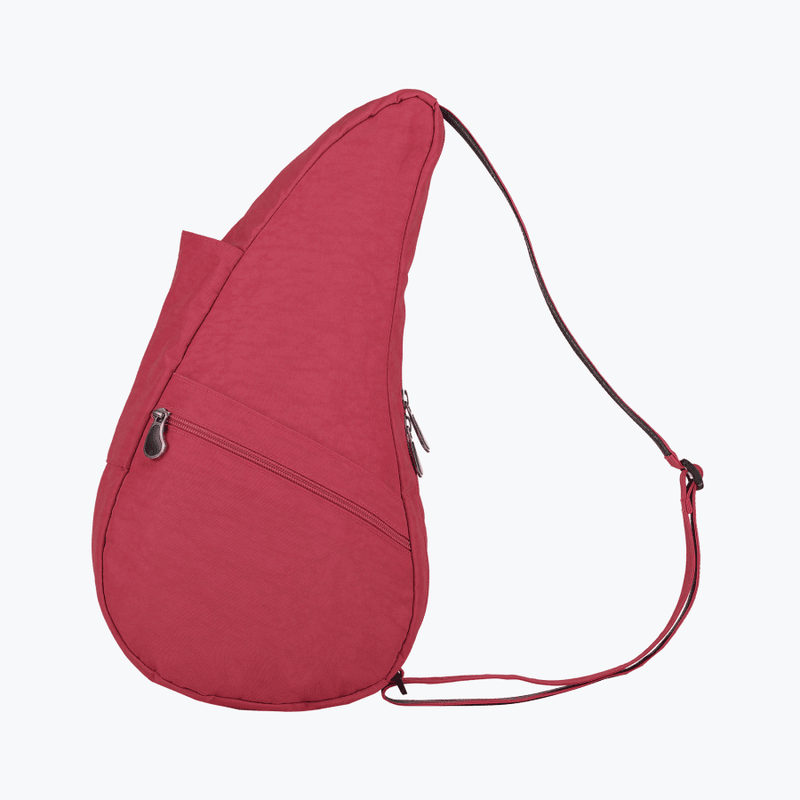 Small Textured Nylon Bag - Rosehip