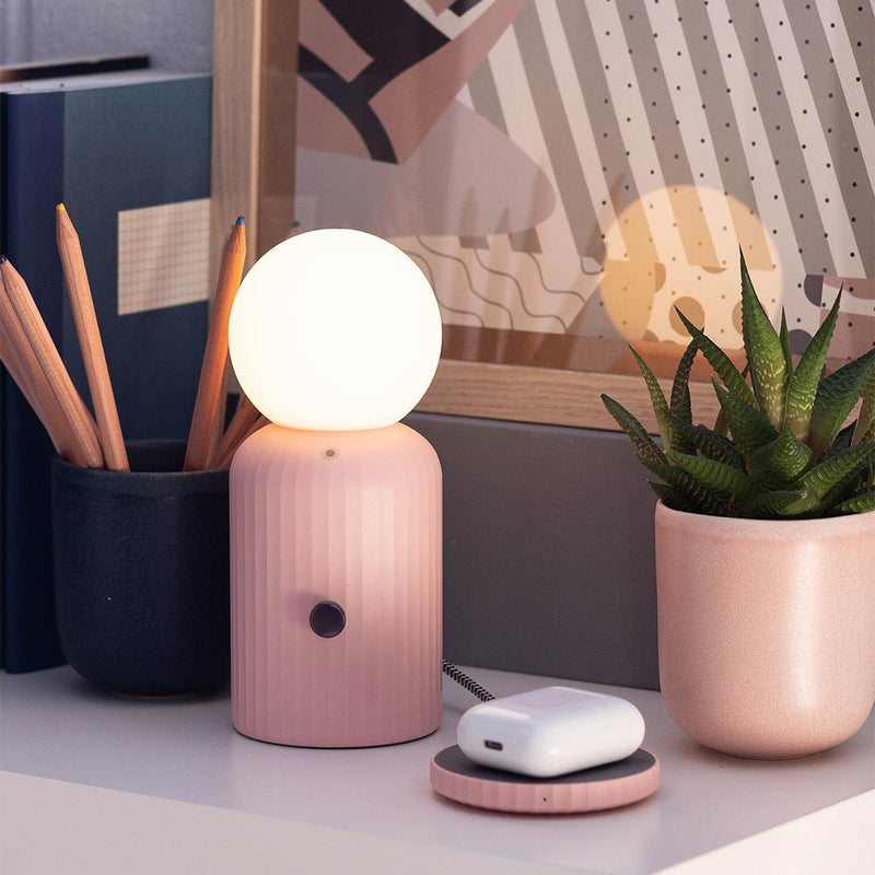 Wireless Lamp & Charger - Pink
