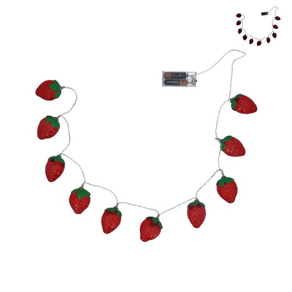 Strawberry Acrylic Led String Lights 
