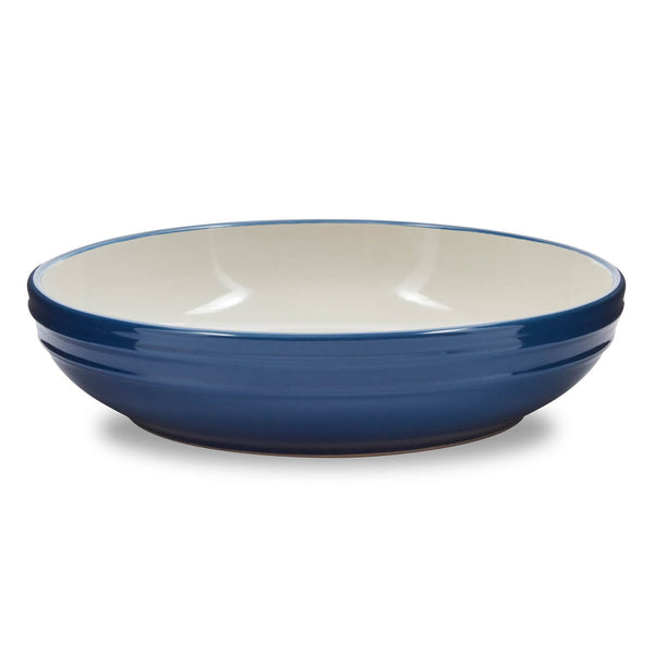 Foundry 4 Piece Pasta Bowl Set - Blue