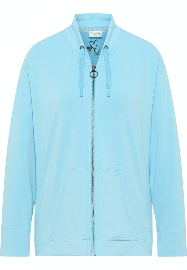 Zipped Jacket - Turquoise