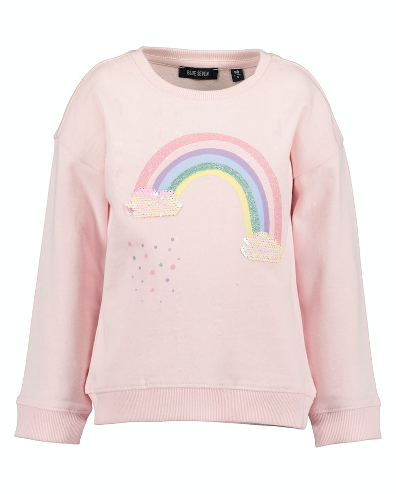 Rainbow Sweatshirt - Rose