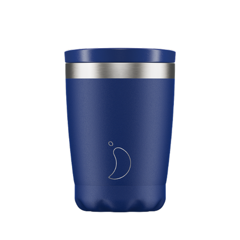 Coffee Cup 340ml - Matte Blue