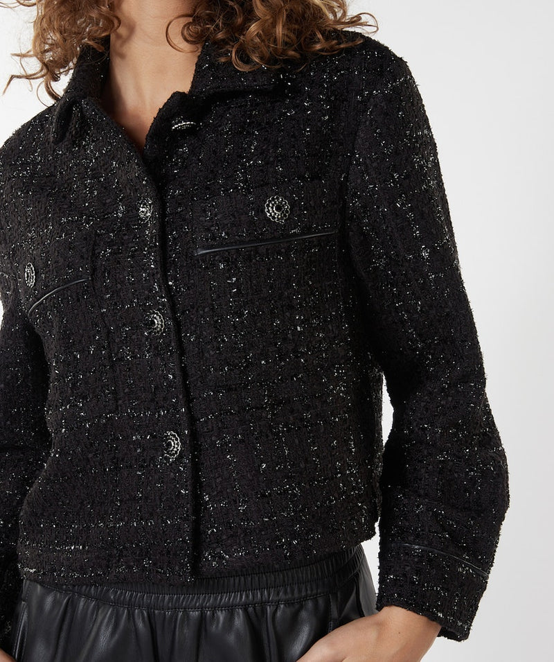 Tweed Jacket - Black
