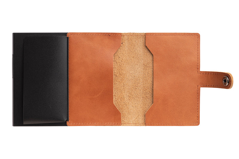 Brown Leather Card Holder/Wallet