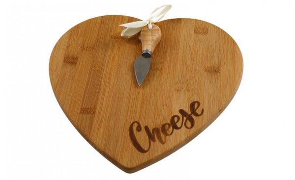 30cm Heart Shaped Cheese Board