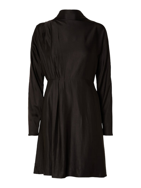 Alana Long Sleeve Dress - Black