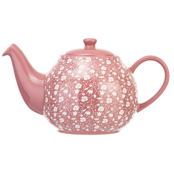 Ditsy Floral 6 Cup Teapot - Pink