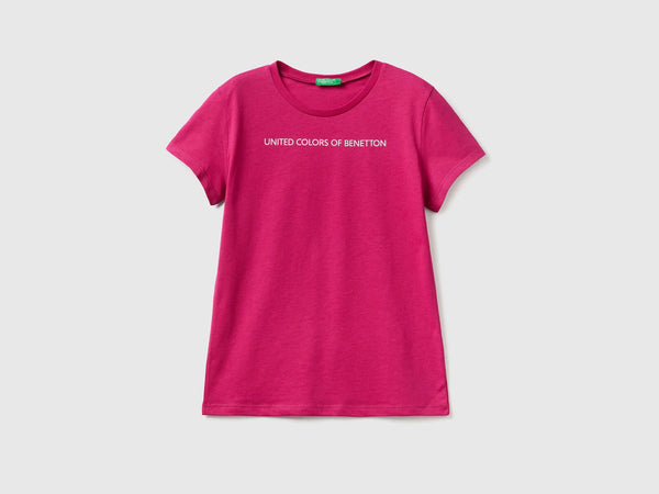 Girls Logo T-Shirt - Magenta