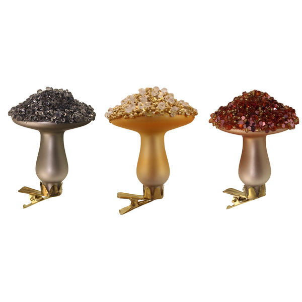 8.5cm Assorted Mushroom Clips
