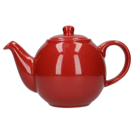 Globe 2-Cup Teapot -  Red