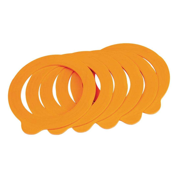 Pack of 6 Rubber Seals 0.125L