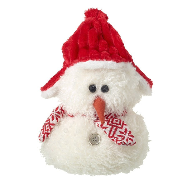 Snowman With Soft Hat