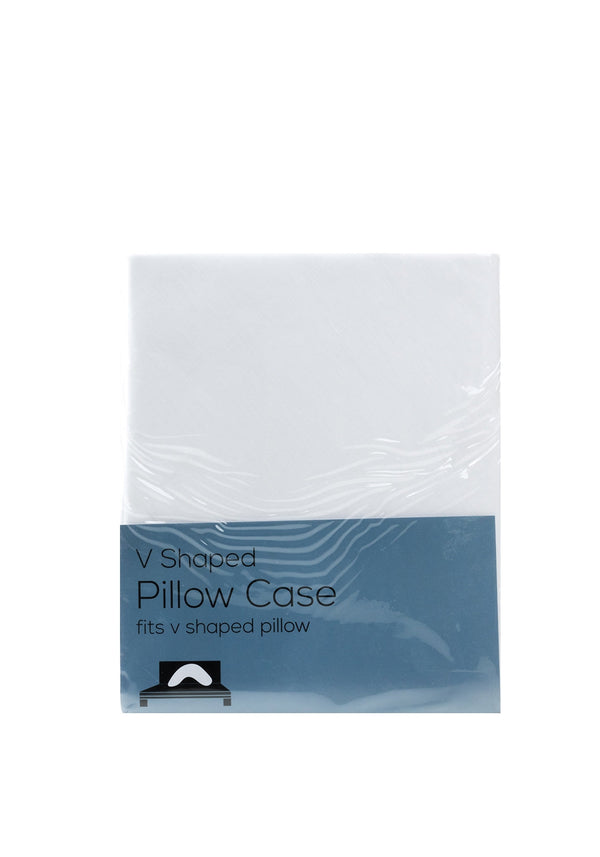 White Neuhaus V-Shaped Pillowcase