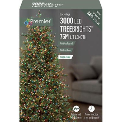 3000 Multi Action TreeBrights - Multicolour
