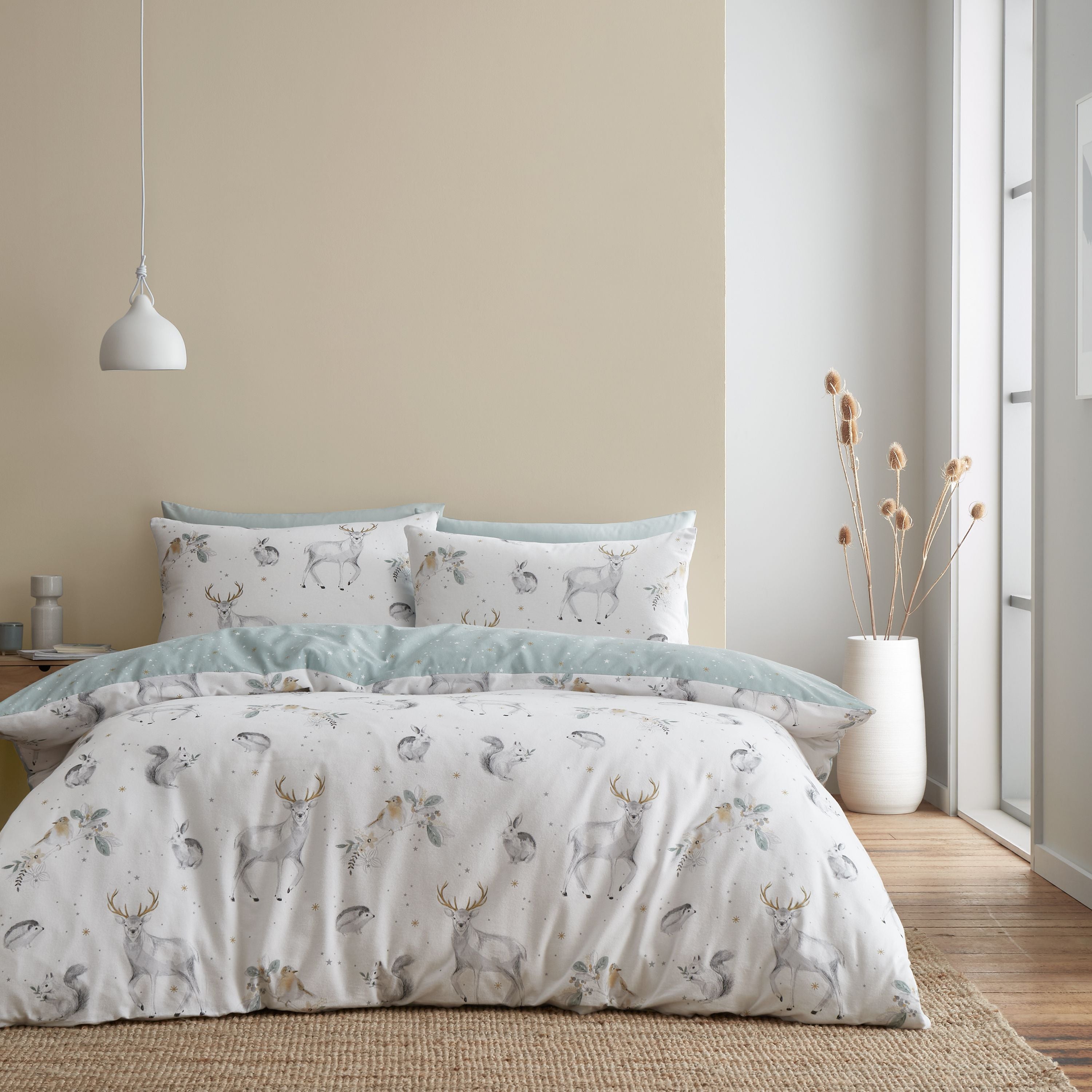 Woodland Animals Duvet Cover Set