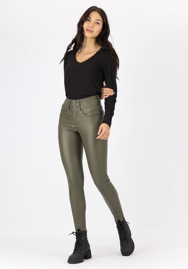 Double Up Jegging - Green