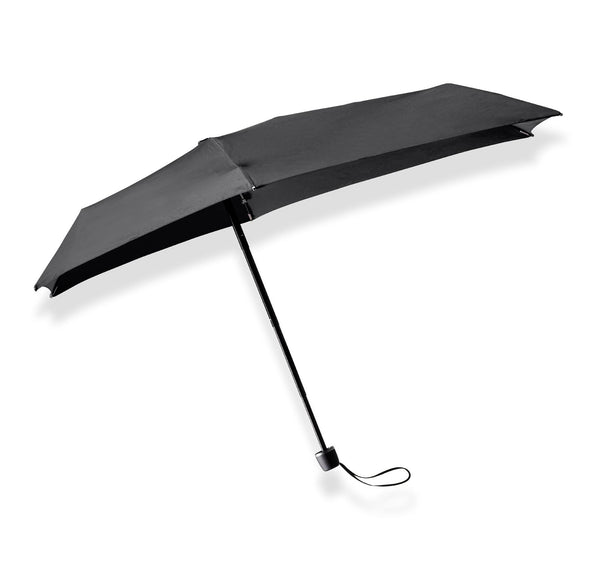 Micro Foldable Storm Umbrella - Pure Black
