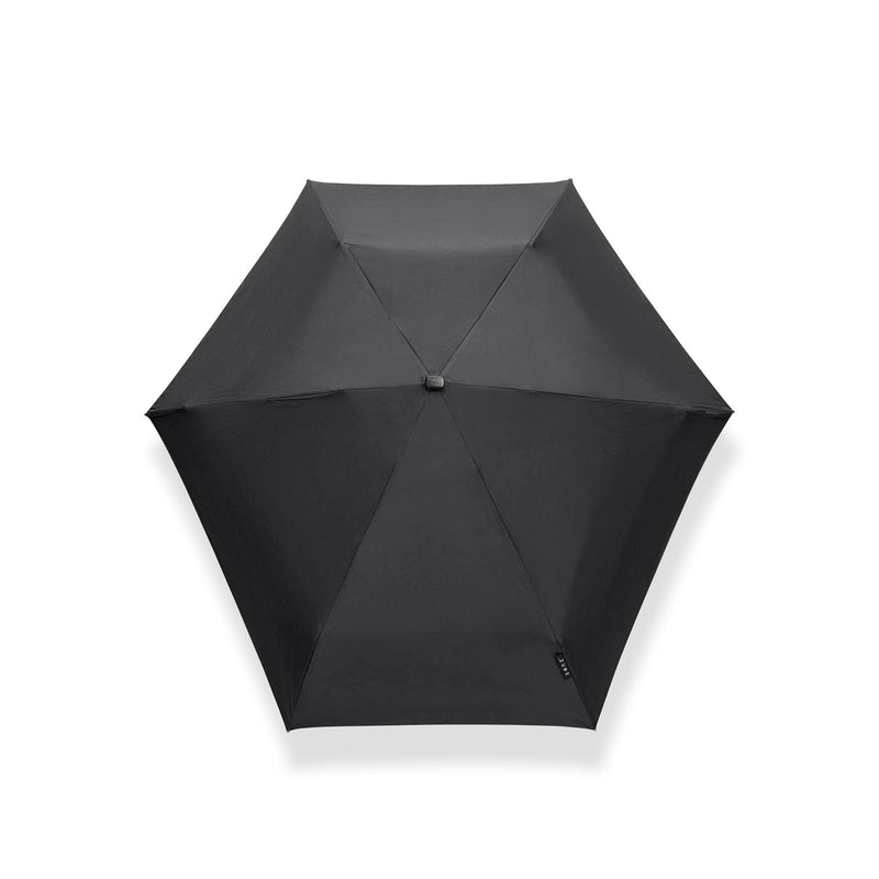 Micro Foldable Storm Umbrella - Pure Black