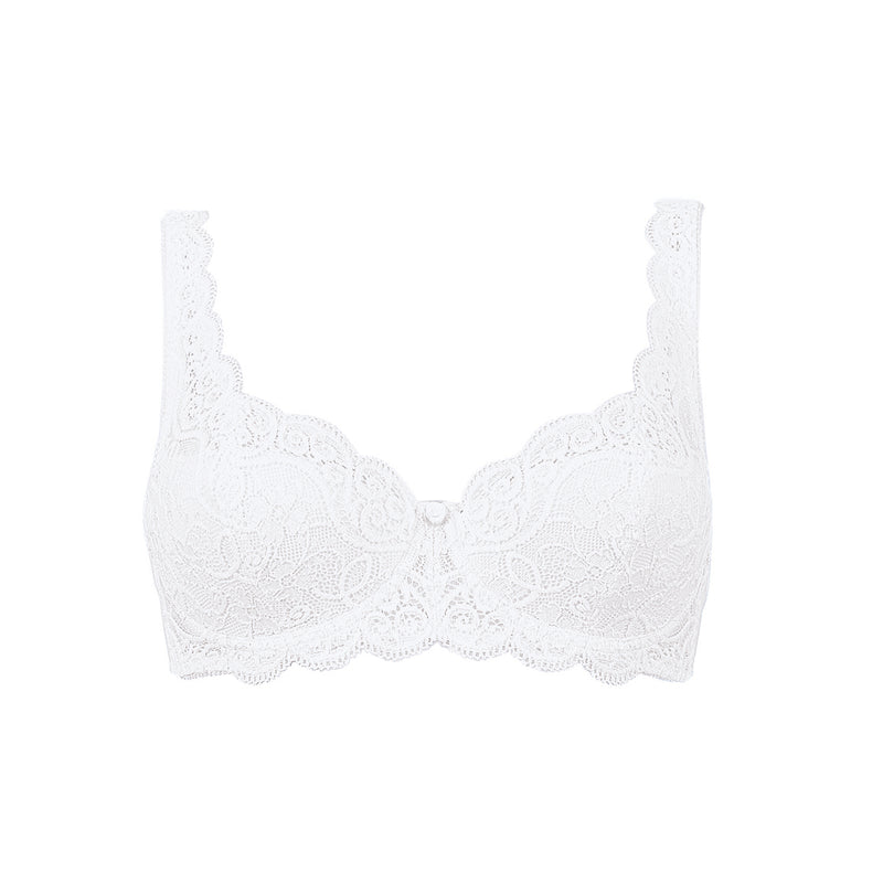 Amourette 300 Wired Padded Bra - White