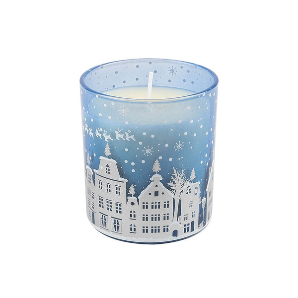 Printer Glass Candle - Snow Lily & Amber