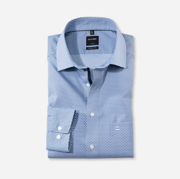 Luxor Modern Fit Shirt - Blue