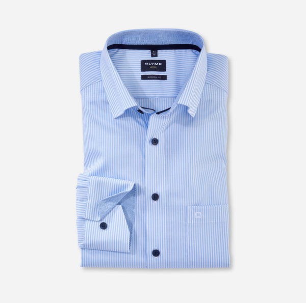 Luxor Modern Fit Shirt - Blue