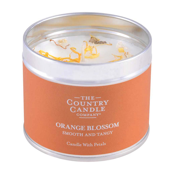 Pastel Tin Candle - Orange Blossom