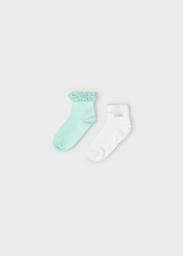 2 Socks Set - Aqua