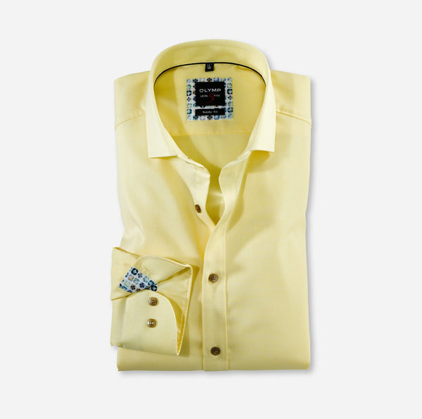 Body Fit Shirt - Yellow