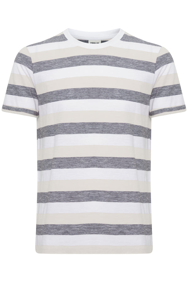 Spirit Stripe T-Shirt - Oatmeal