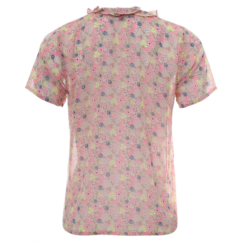 Fern Short Sleeve Shirt - Pink