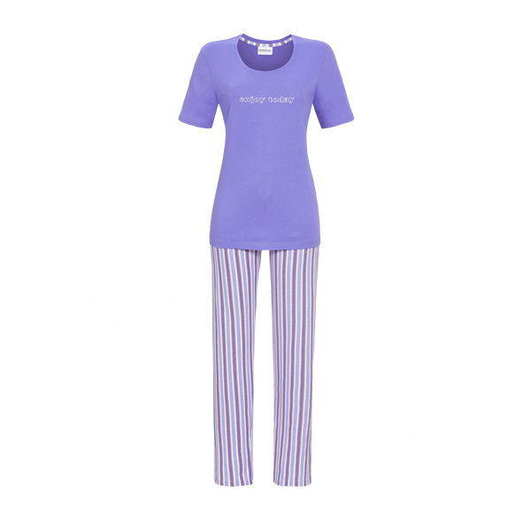 7/8 Length Pyjama - Blue