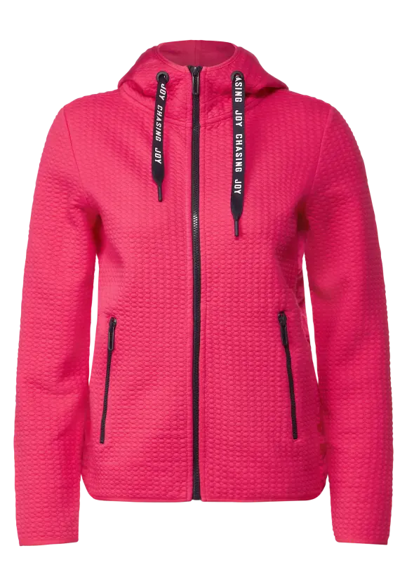 Structured Sweatjacket - Fresh Pink