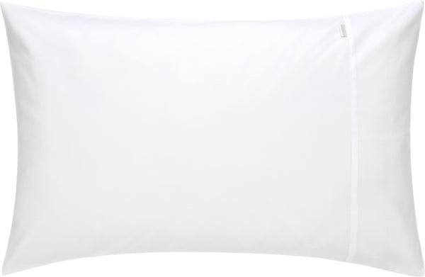 500TC Cotton Sateen Pillowcase (Pair) - Snow