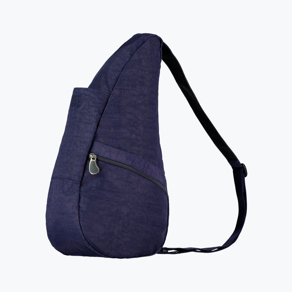 Small Textured Nylon Bag - Blue Night