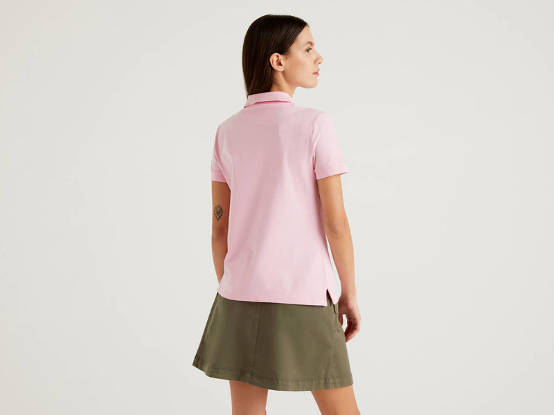 Short Sleeve Polo - Pink