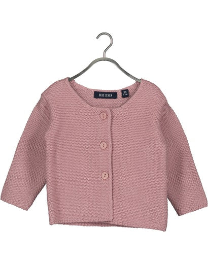 Baby Knit Cardigan - Mauve