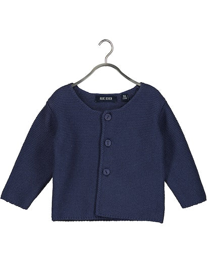 Baby Knit Cardigan - Dark Blue