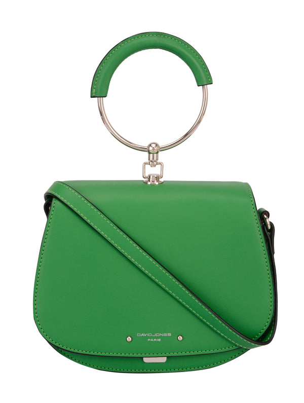 Flapover Handbag - Green