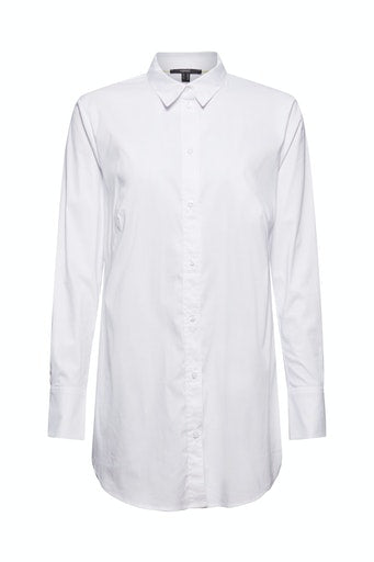 Long Sleeve Blouse - White