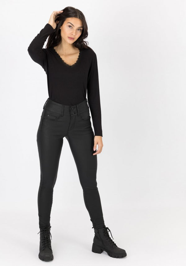Double Up Jegging - Dark Green